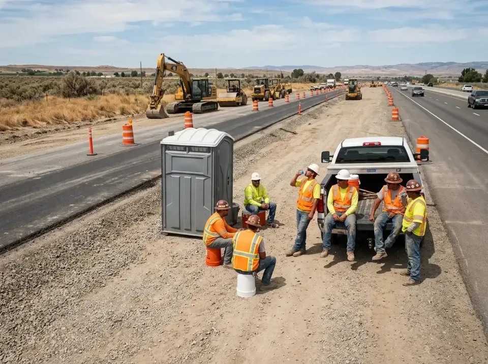 highway-road-construction-crew-007 — frequently asked questions, Porta Potty and Restroom Rentals in Westover, WV